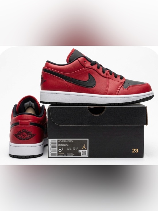 Nike Other - Nike Air Jordan Low-Top Sneakers - Red and Black